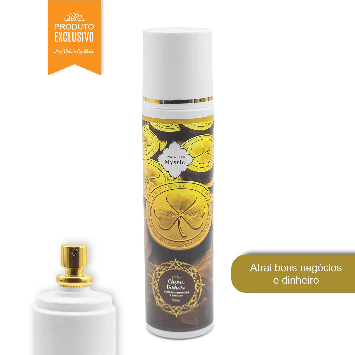 Spray Natural Mystic Attira Denaro 250ml