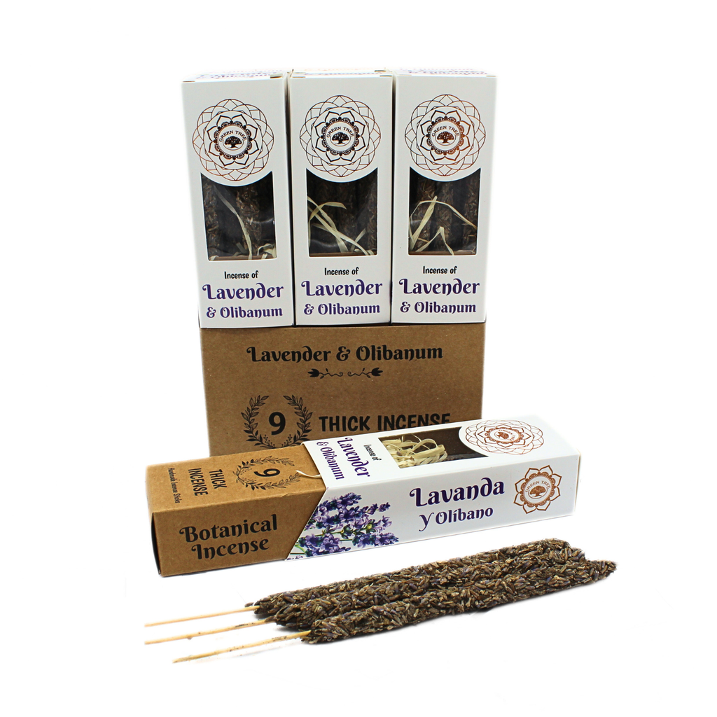 Incenso Botanico Lavanda &amp; Olibano – RELAX | Calma, Armonia e Purificazione