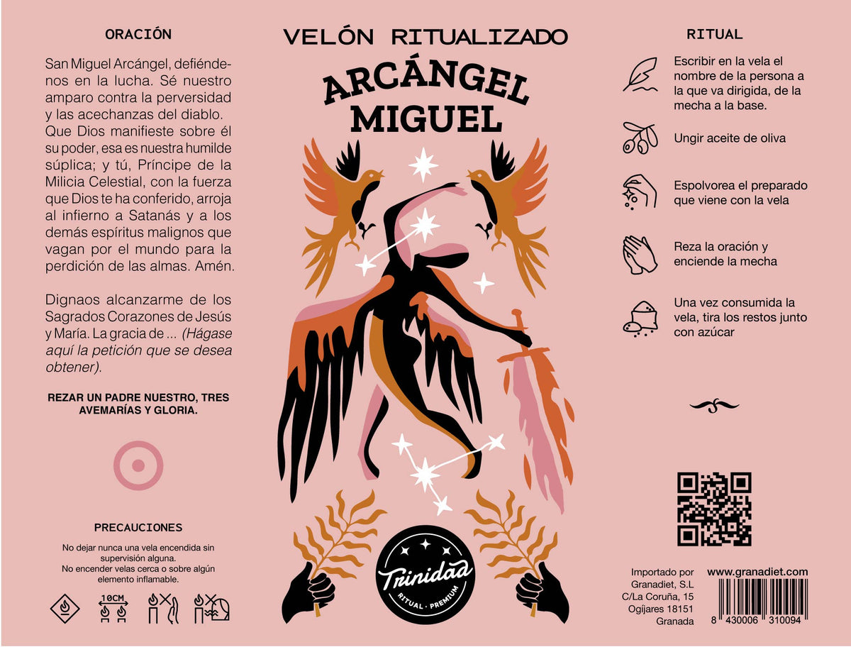 Candela rituale Arcangelo Michele | Per quando senti di dover essere forte per tutti