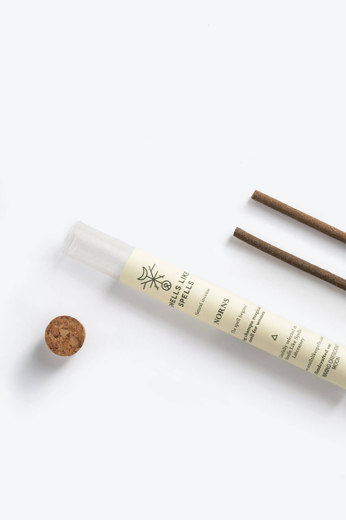 Incenso Artigianale NORNS Nag Champa - Chakra del Plesso Solare (3°) - Fortuna e Buona Sorte