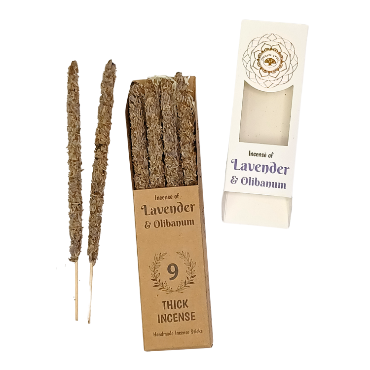 Incenso Botanico Lavanda &amp; Olibano – RELAX | Calma, Armonia e Purificazione