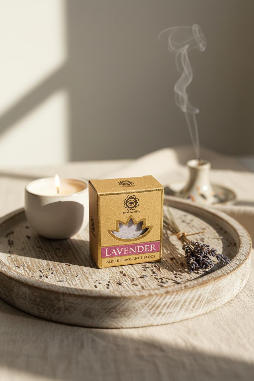 Mattoncino di incenso Lavender-Relax