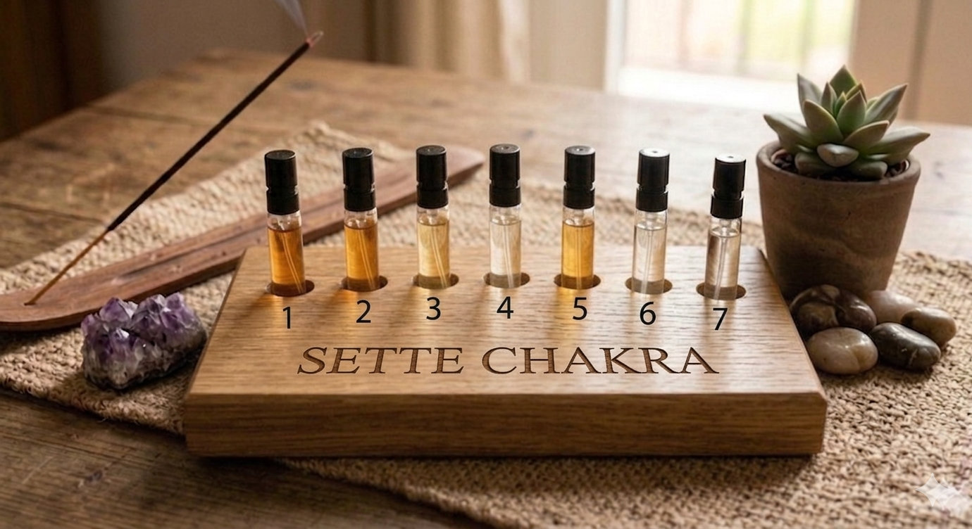 Sette Chakra – Set Profumi Emozionali 3 ml