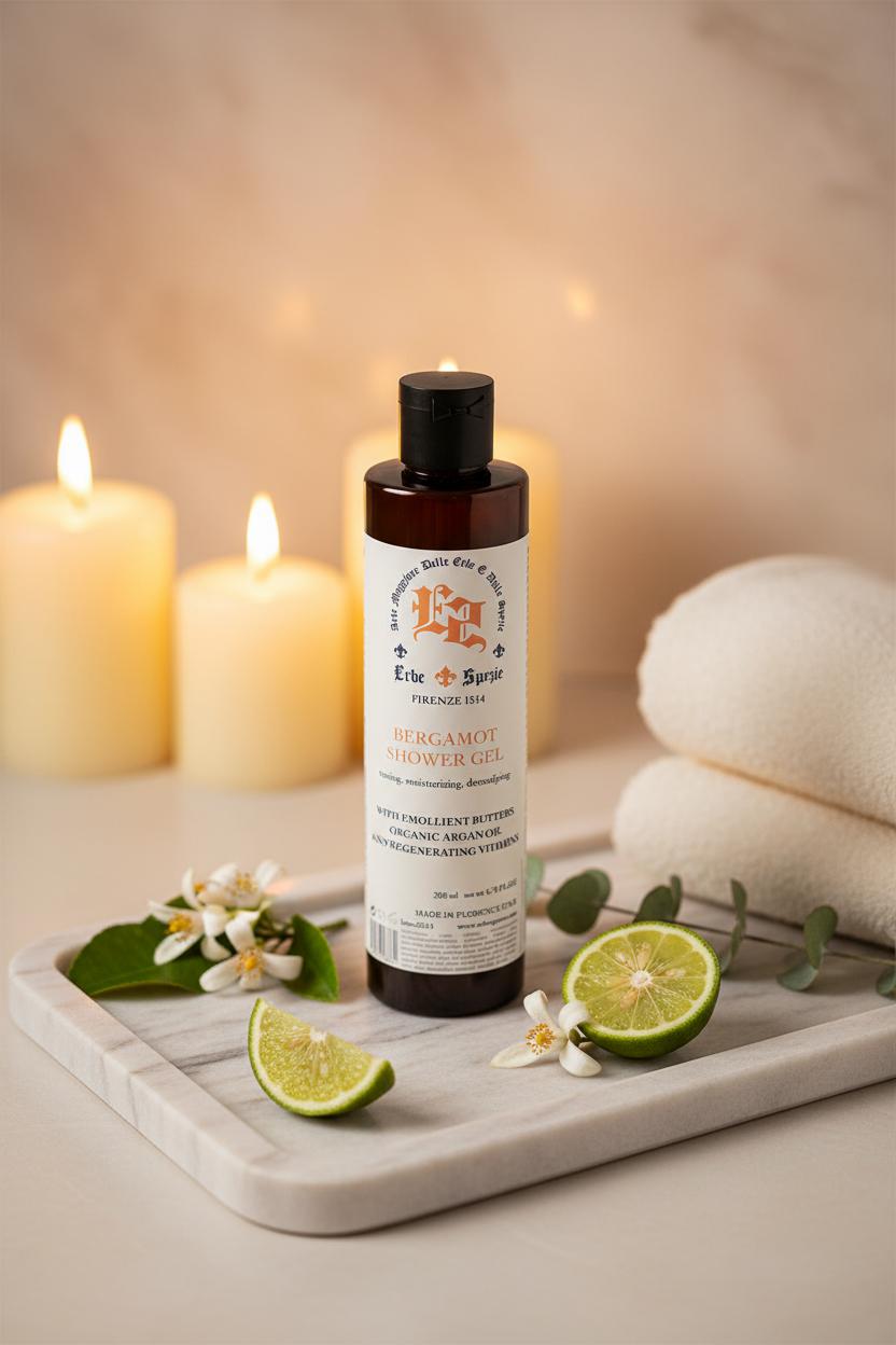 Bagnoschiuma Bergamotto 200 ml - Chakra del Plesso Solare (3°) - Riportare luce, respiro e chiarezza quando ti senti spenta, appesantita o mentalmente affaticata.