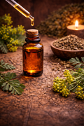 Olio essenziale Ruta 10 ml - Chakra della Radice (1°) - Protezione, rafforzamento dei confini, pulizia profonda, rilascio delle energie pesanti, difesa e riequilibrio