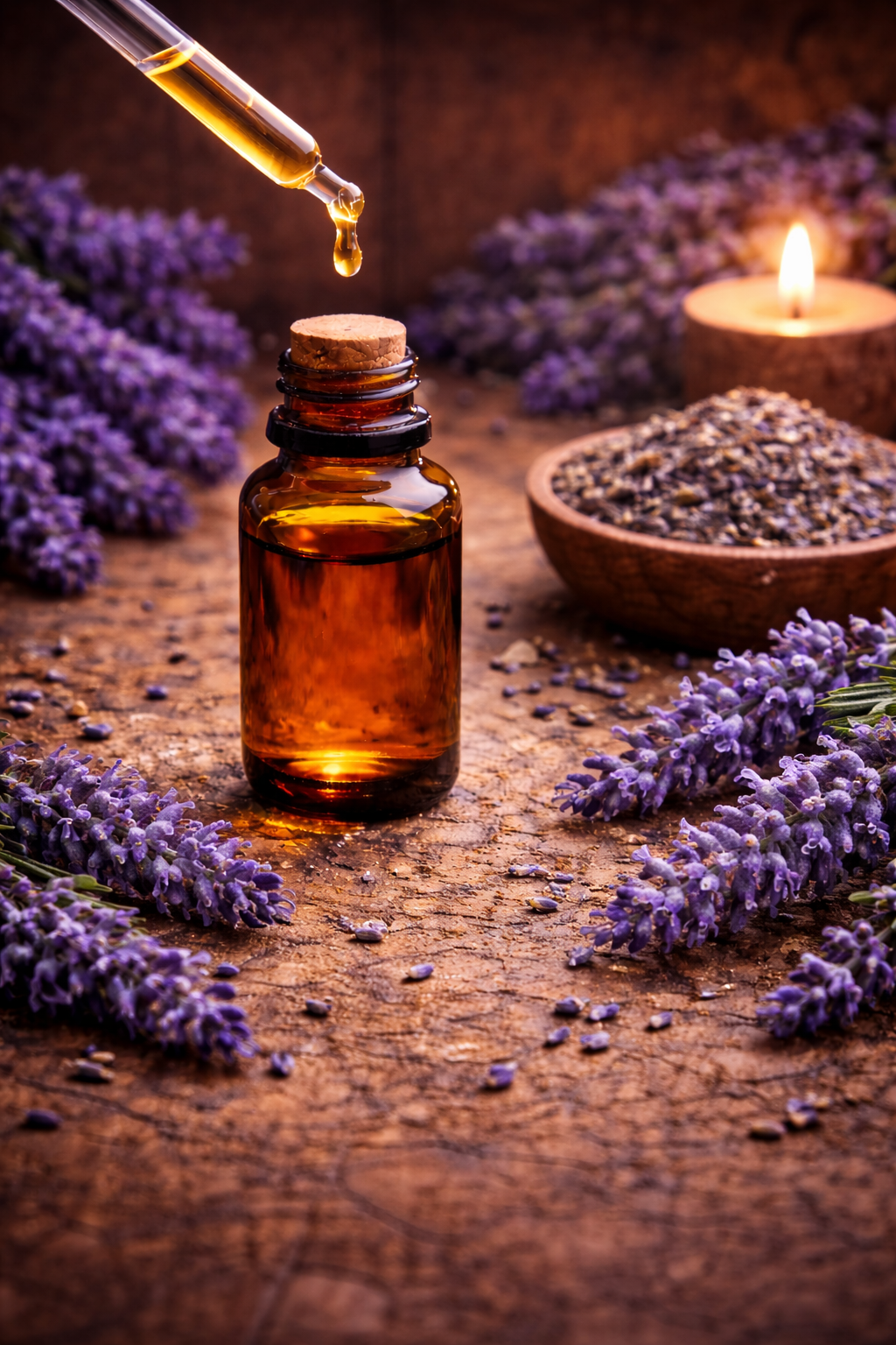 Olio essenziale Lavanda 10 ml - Chakra della Gola (5°) - Comunicazione chiara, espressione pacata, riduzione dell'ansia