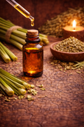 Olio essenziale Citronella 10 ml - Chakra del Plesso Solare (3°) - Chiarezza mentale, determinazione, energia attiva