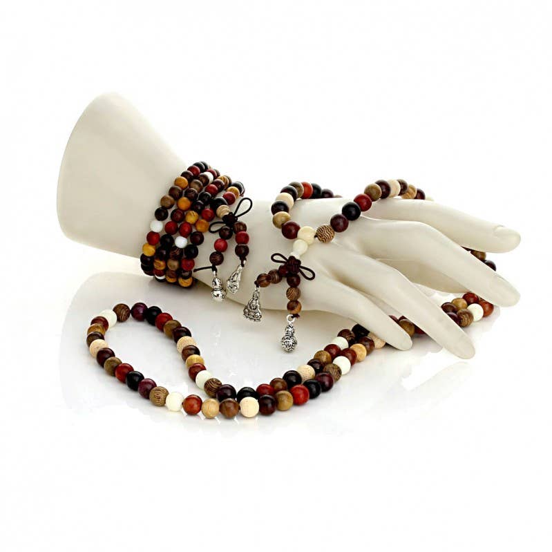 Japa Mala 108 Grani – Per Protezione, Buona Fortuna, Serenità ed Equilibrio Interiore