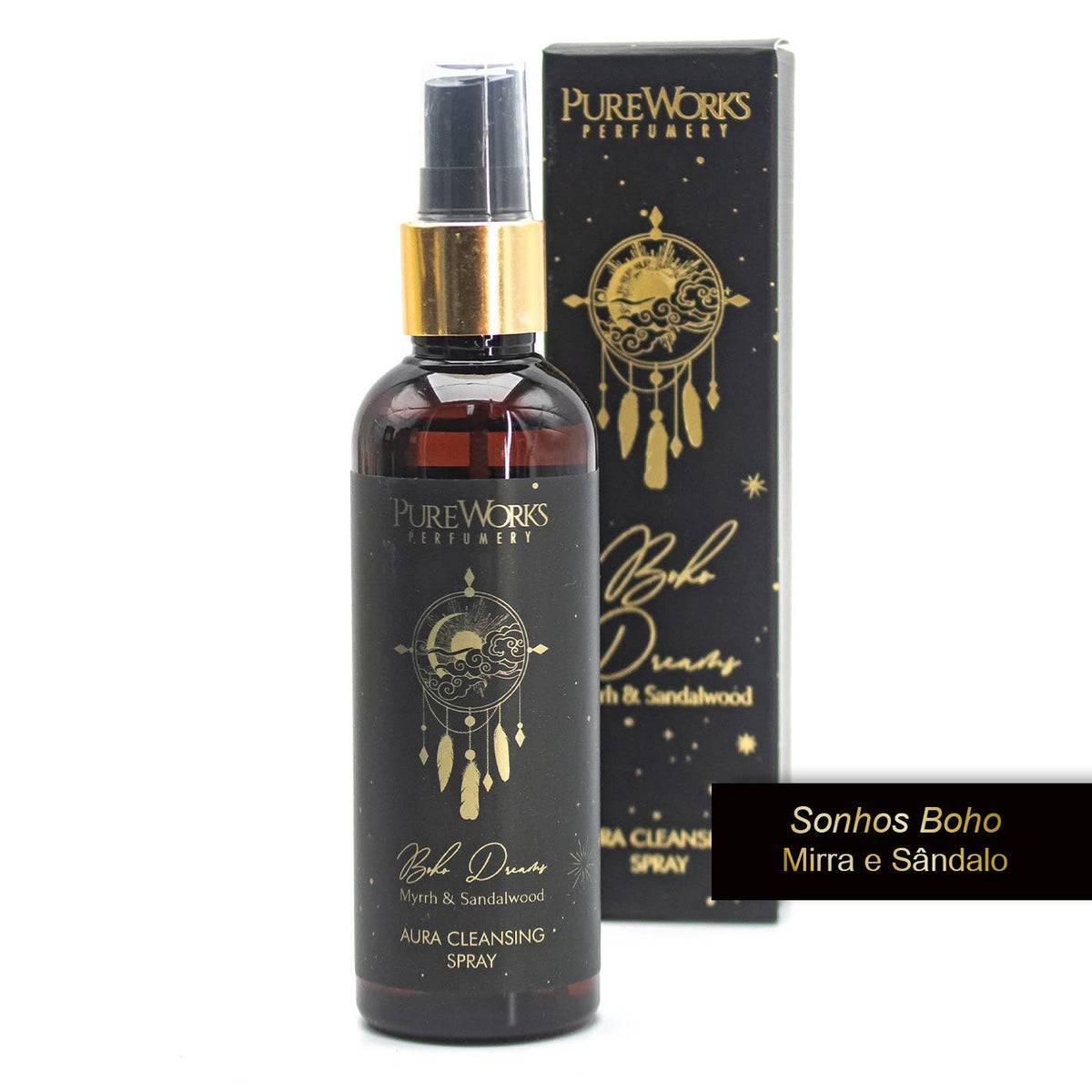 Spray Esoterico Aromatico Sogni Boho 100 ml Radicamento & Calma Interiore